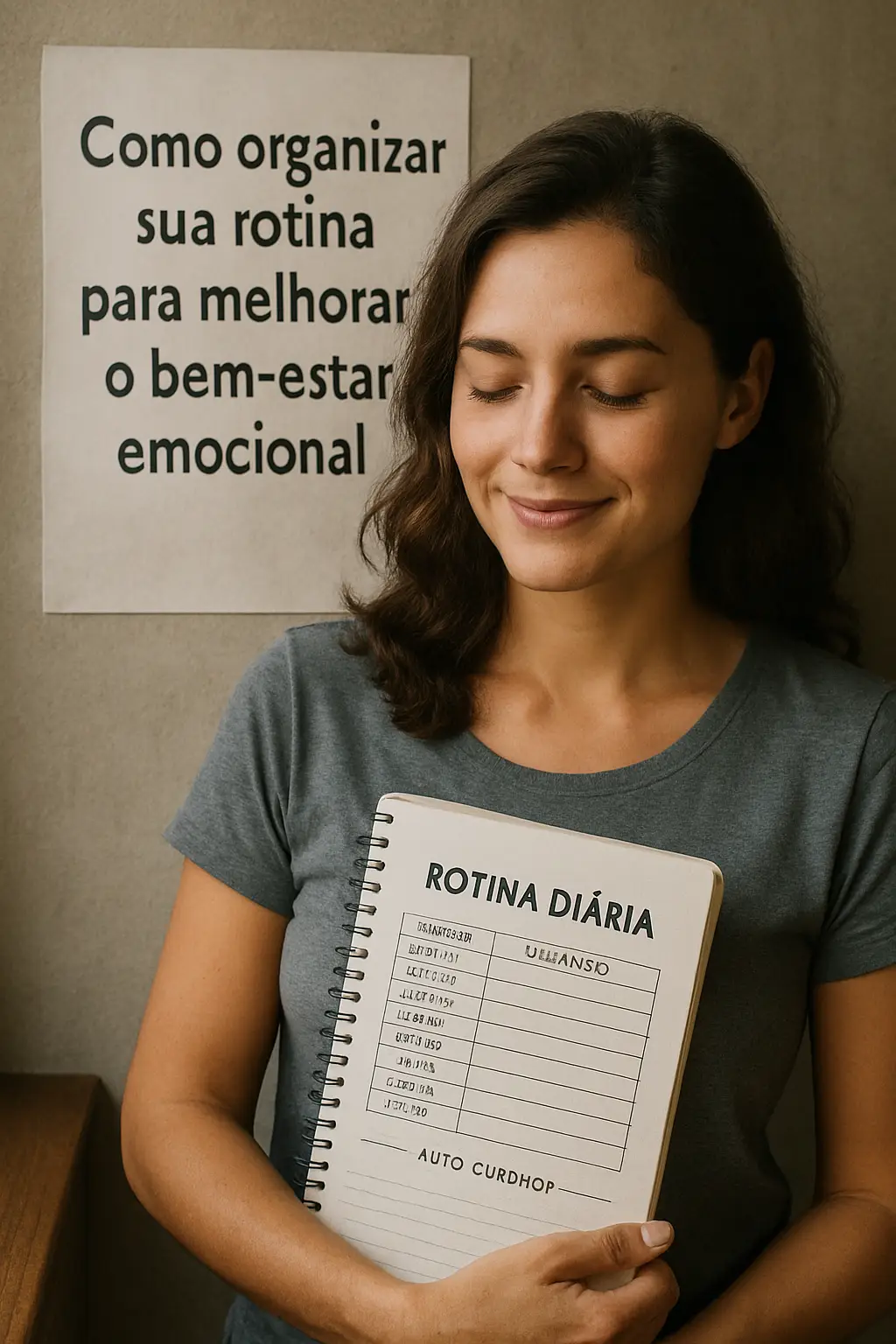 Como organizar sua rotina para melhorar o bem-estar emocional
