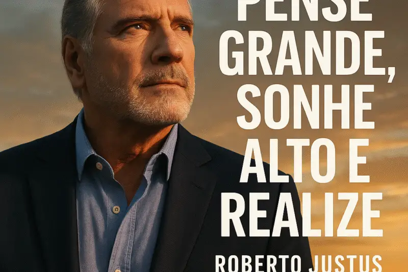 Pense Grande, Sonhe Alto e Realize: Lições Inspiradoras de Roberto Justus para Alcançar o Sucesso