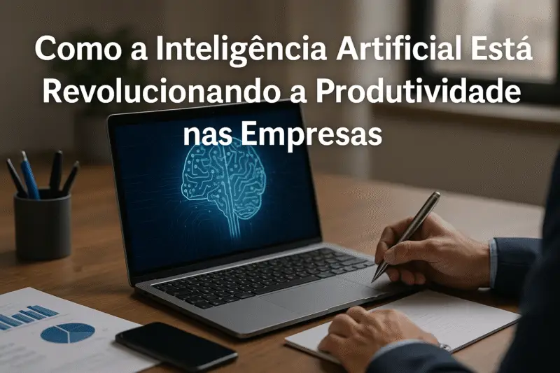 Como a Inteligência Artificial Está Revolucionando a Produtividade nas Empresas