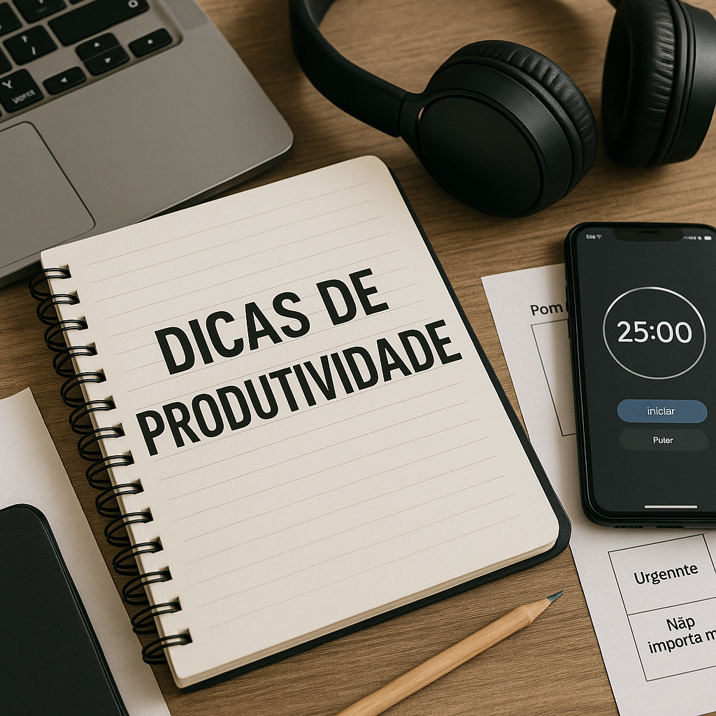Dicas de produtividade para quem quer fazer mais em menos tempo